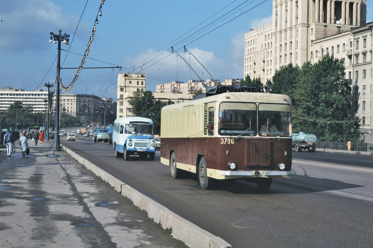 Moszkva, KTG-1 — 3796; Moszkva — Historical photos — Tramway and Trolleybus (1946-1991)