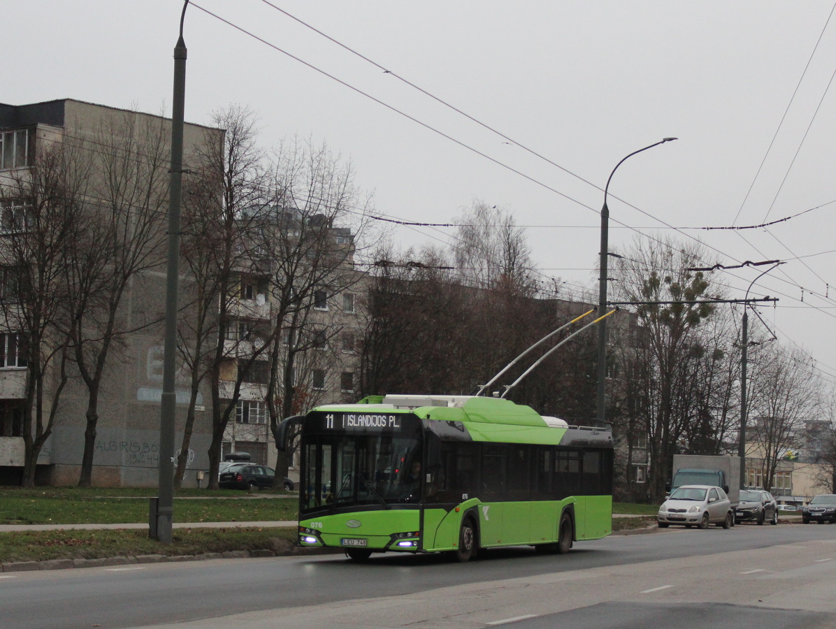 Kaunas, Solaris Trollino IV 12 Medcom # 076