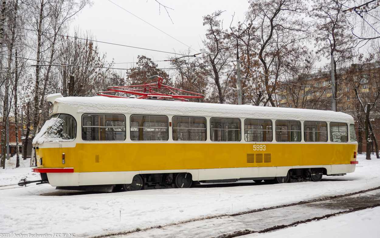Moszkva, Tatra T3SU — 5993