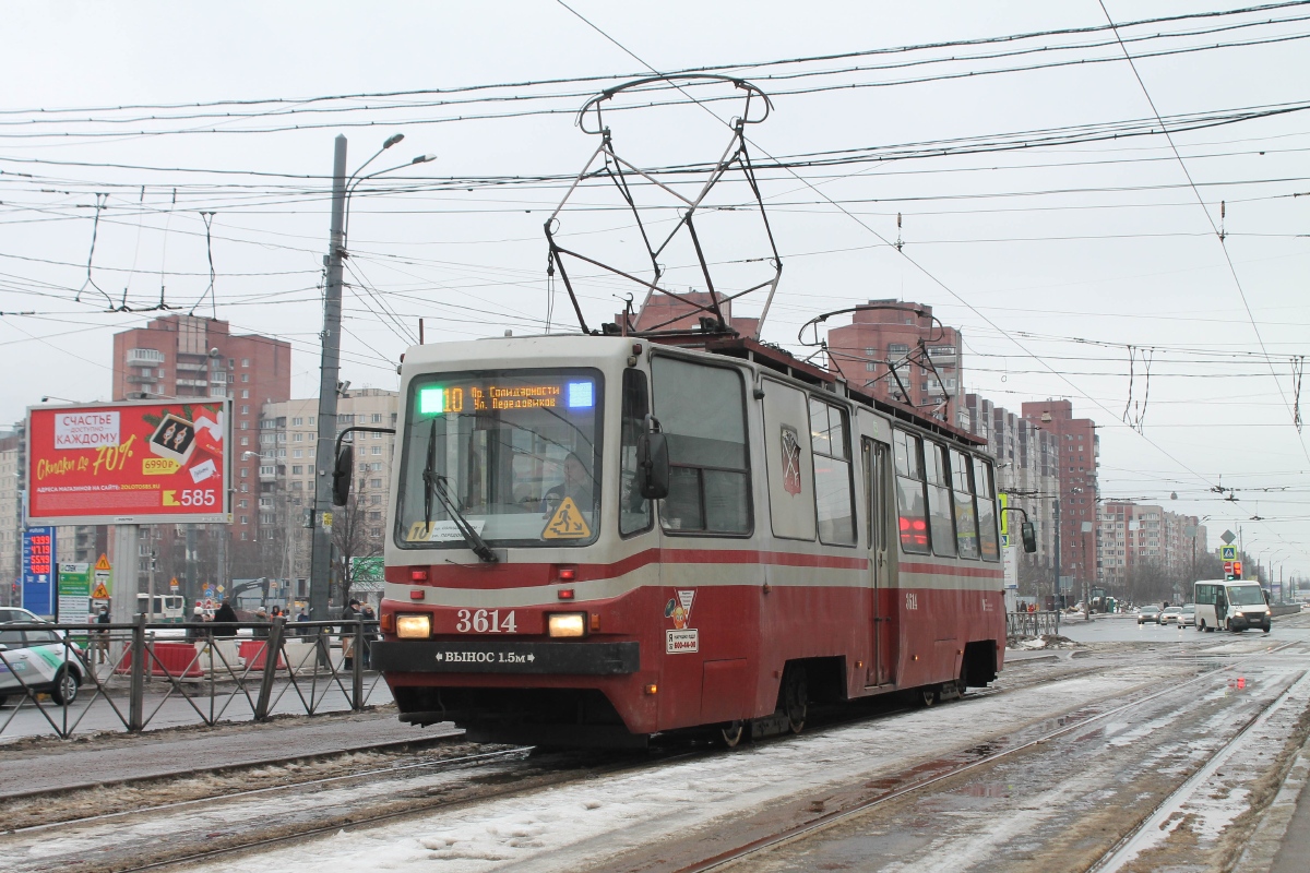 Санкт-Петербург, ТС-77 № 3614