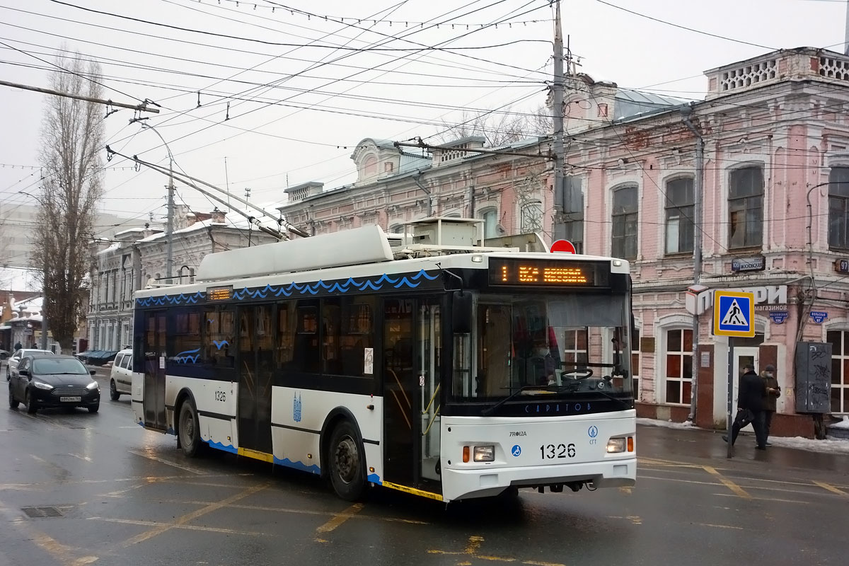 Saratov, Trolza-5275.03 “Optima” č. 1326