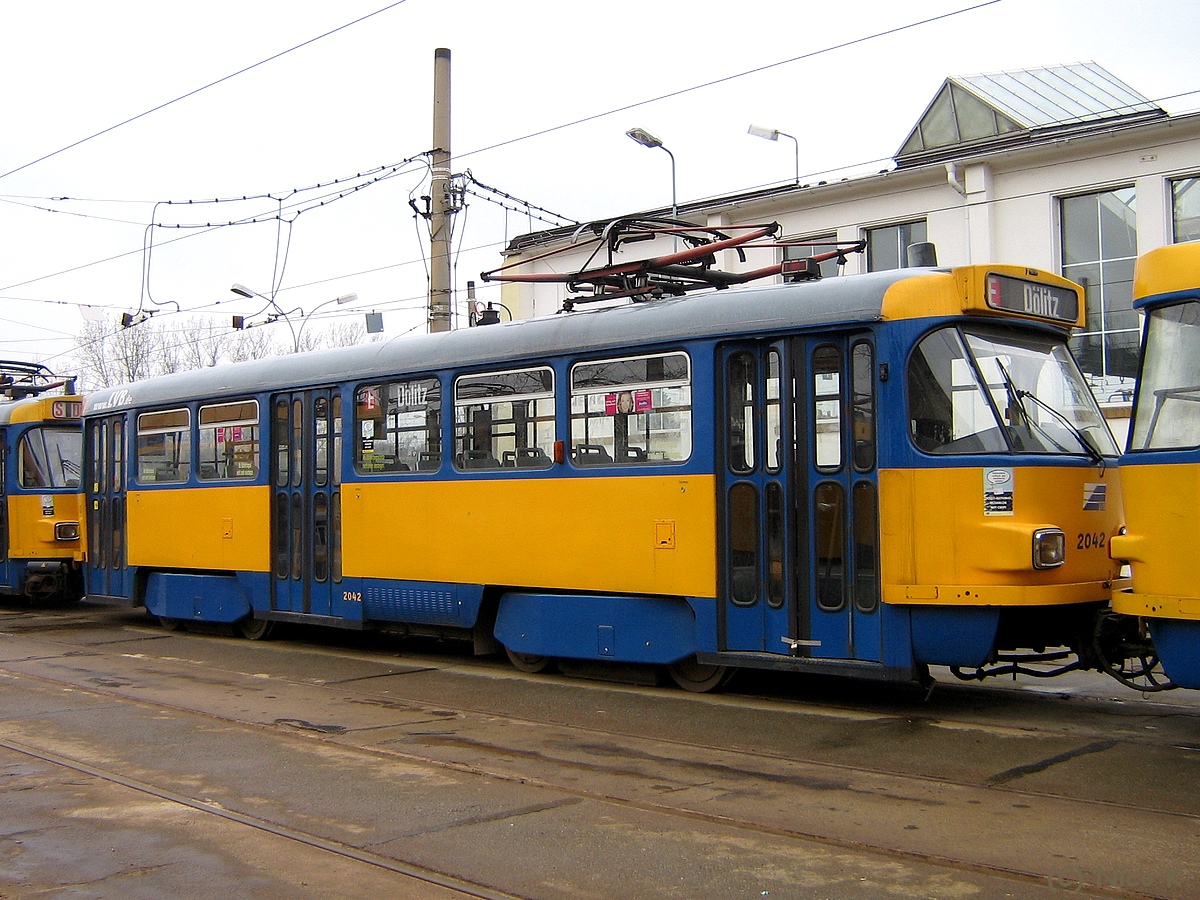 Leipzig, Tatra T4D-M2 nr. 2042