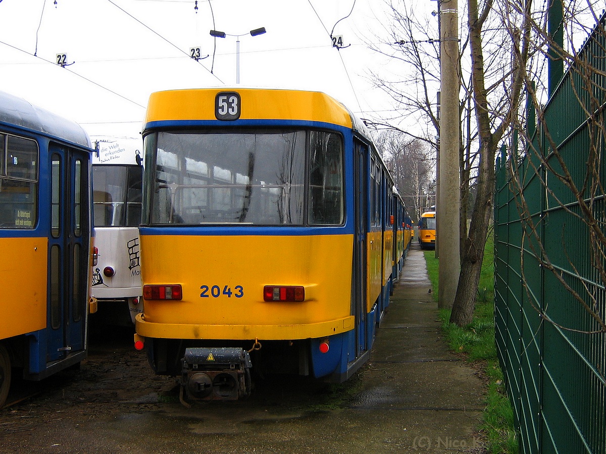 Лейпциг, Tatra T4D-M2 № 2043