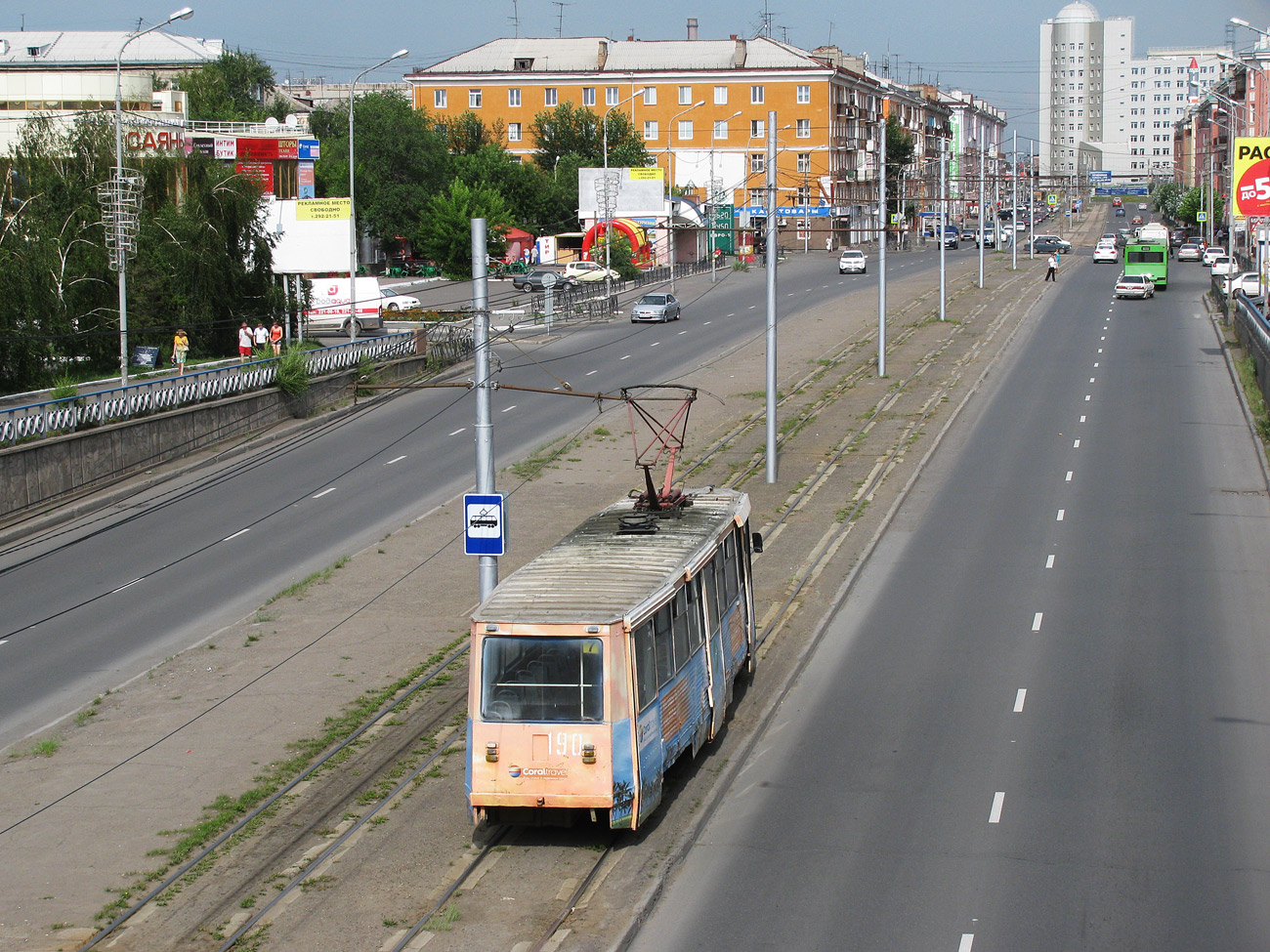 Krasnojarsk, 71-605 (KTM-5M3) č. 190