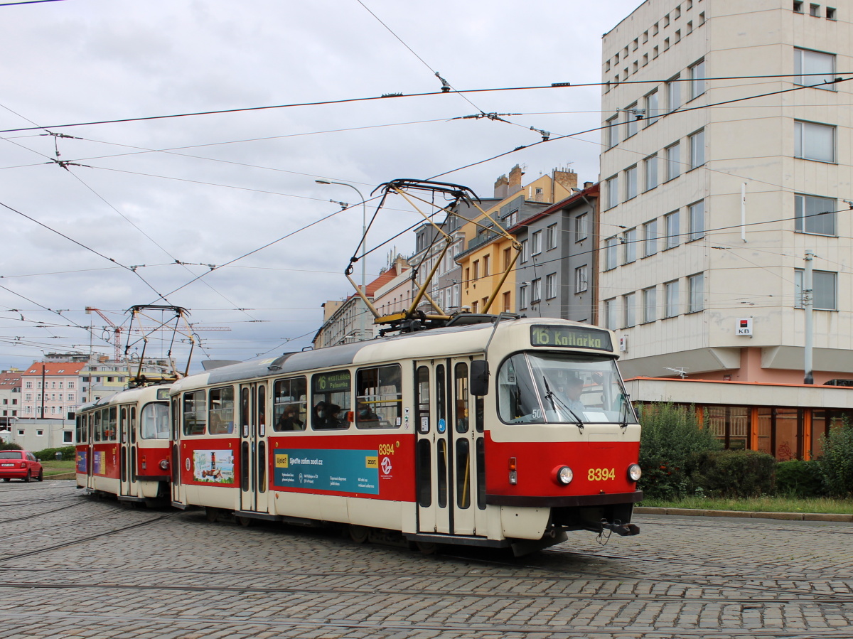 Прага, Tatra T3R.P № 8394