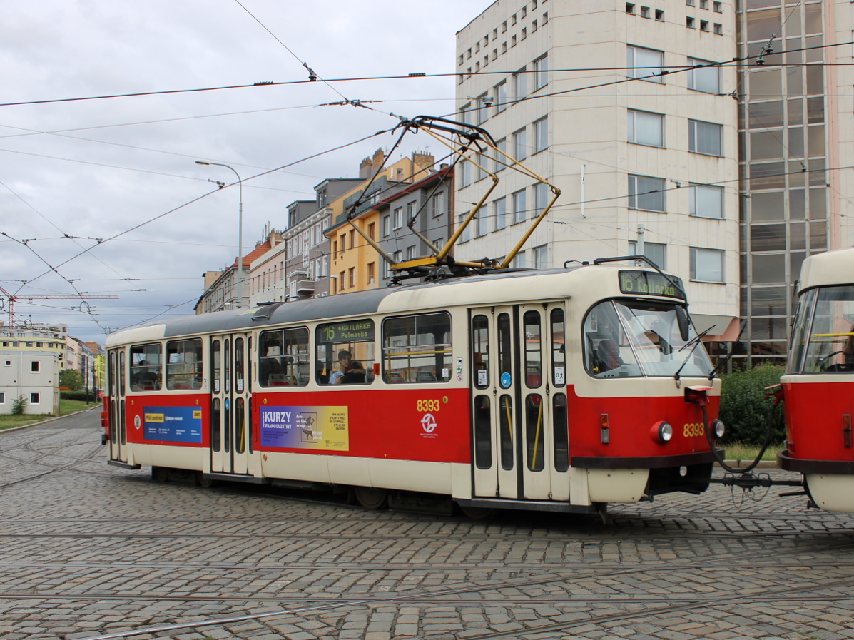 Прага, Tatra T3R.P № 8393