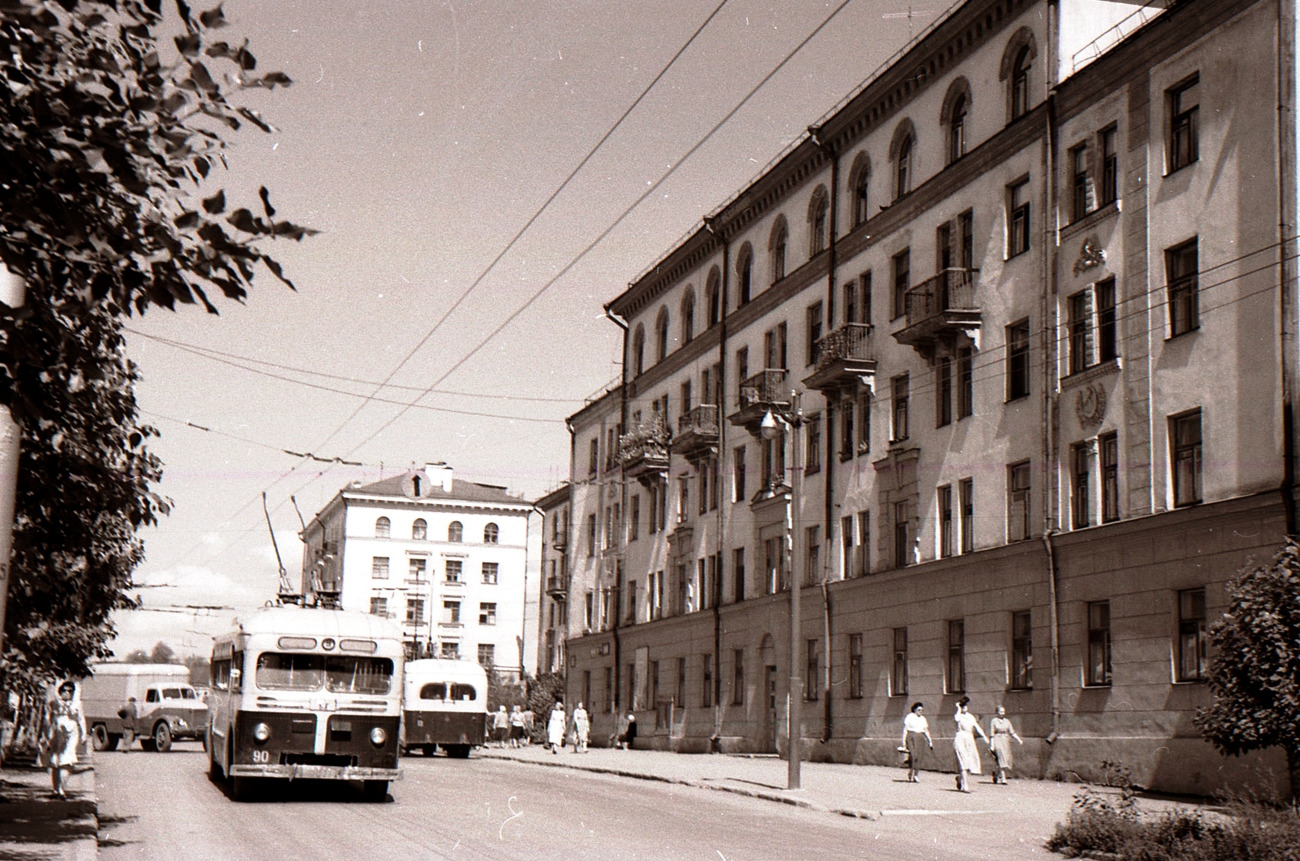 Самара, МТБ-82Д № 90; Самара — Исторические фотографии — Трамвай и Троллейбус (1942-1991)