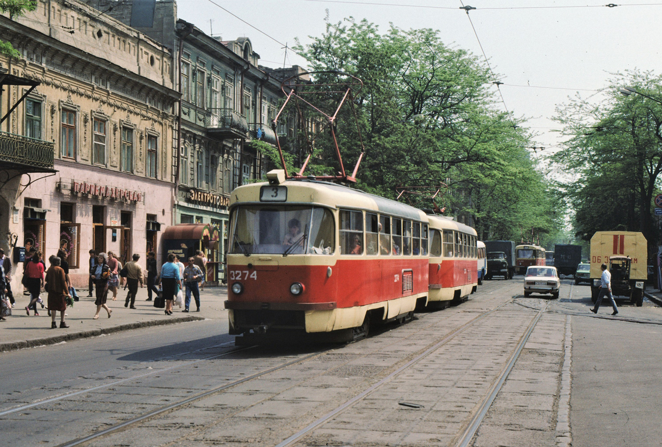 Одесса, Tatra T3SU № 3274