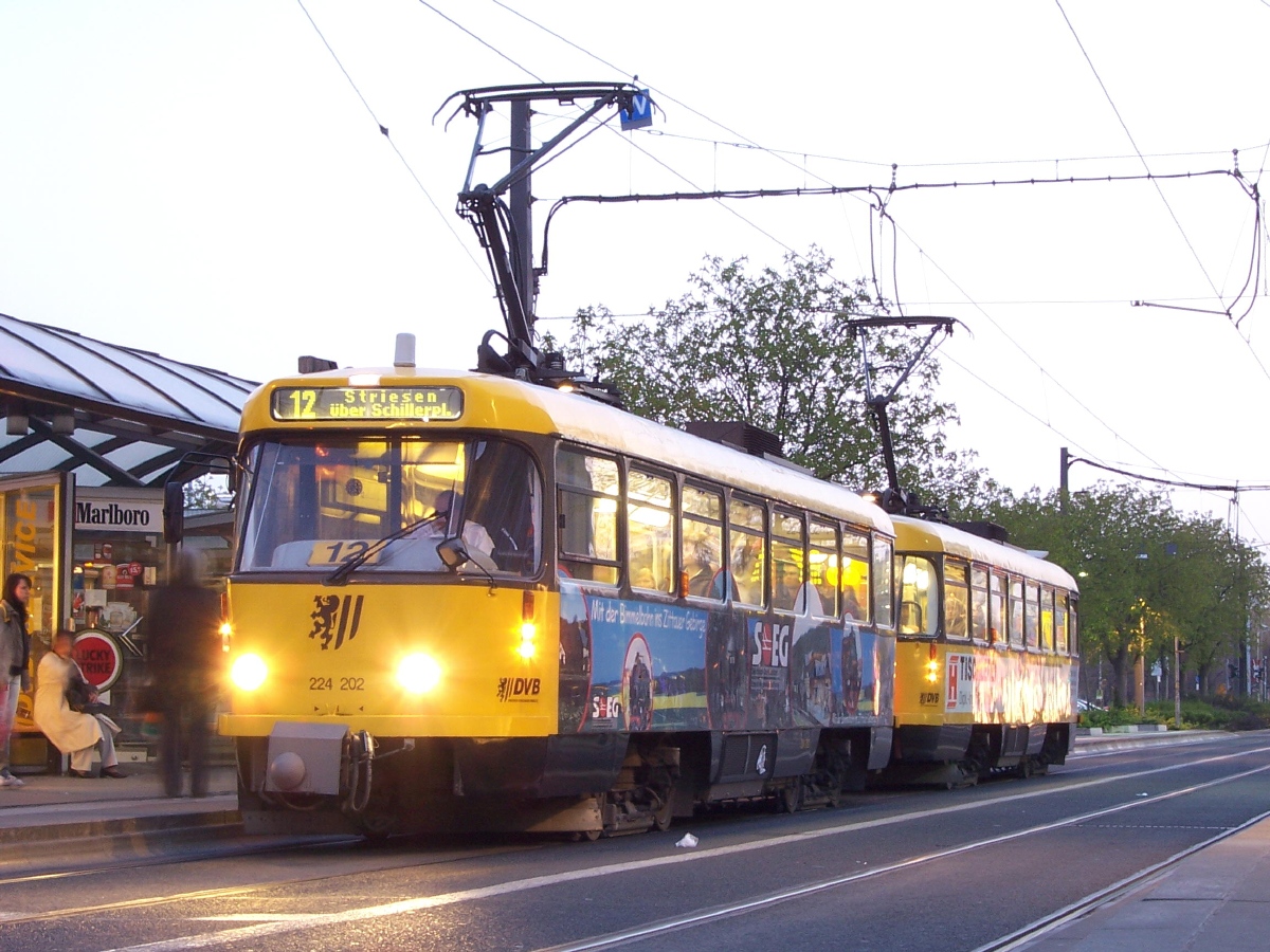 Дрезден, Tatra T4D-MT № 224 202