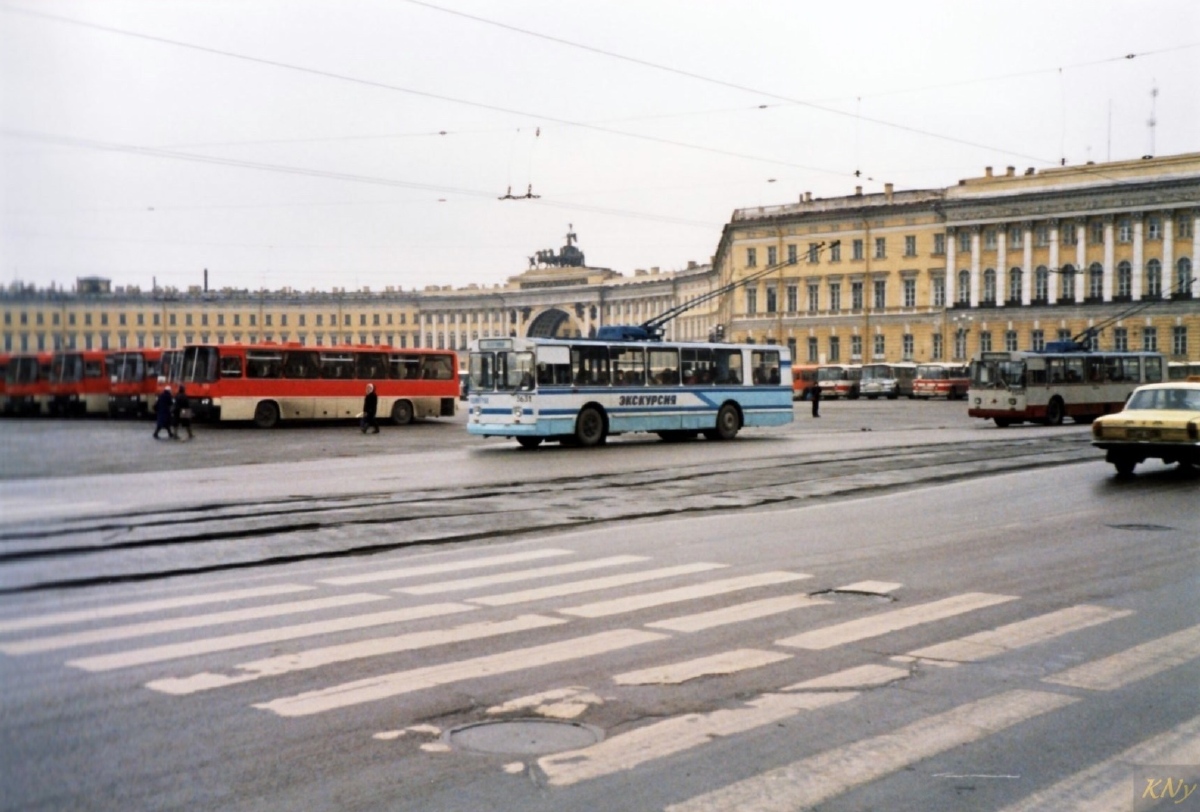 Санкт-Петербург, ЗиУ-682В № 3631; Санкт-Петербург — Исторические фотографии троллейбусов