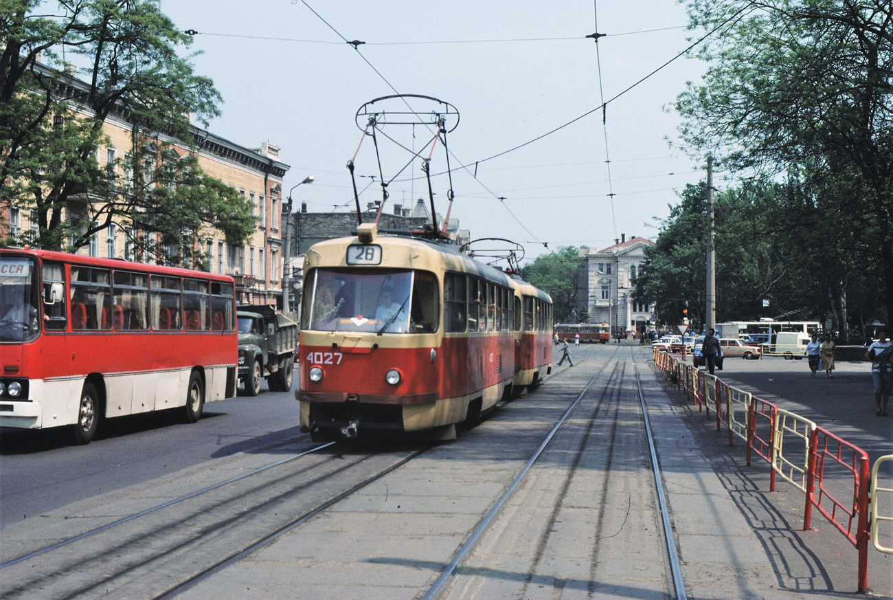 Одесса, Tatra T3SU № 4027