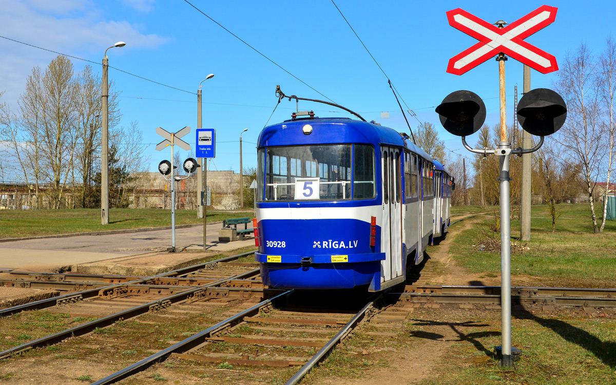 Riga, Tatra T3A nr. 30928