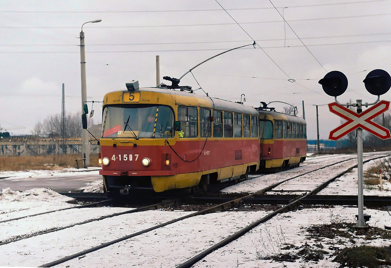 Рига, Tatra T3SU № 4-1507