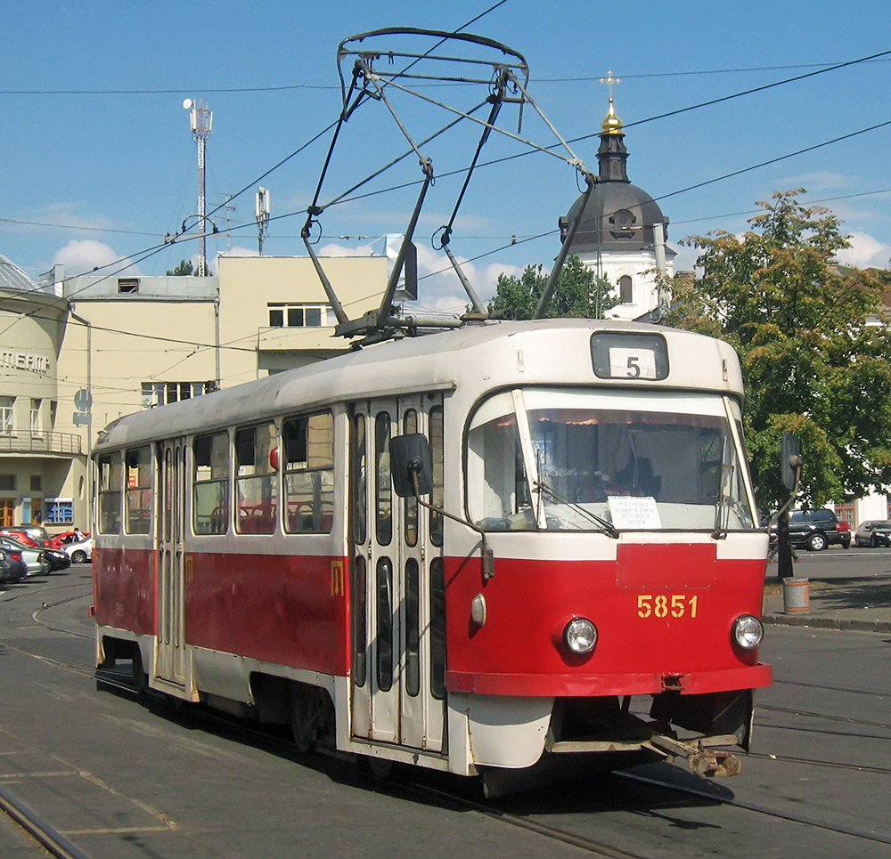 Kijiva, Tatra T3SU № 5851
