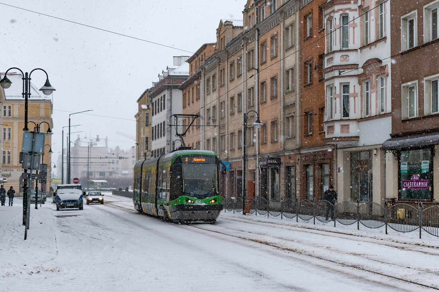 Elbląg, PESA Tramicus 121N № 406