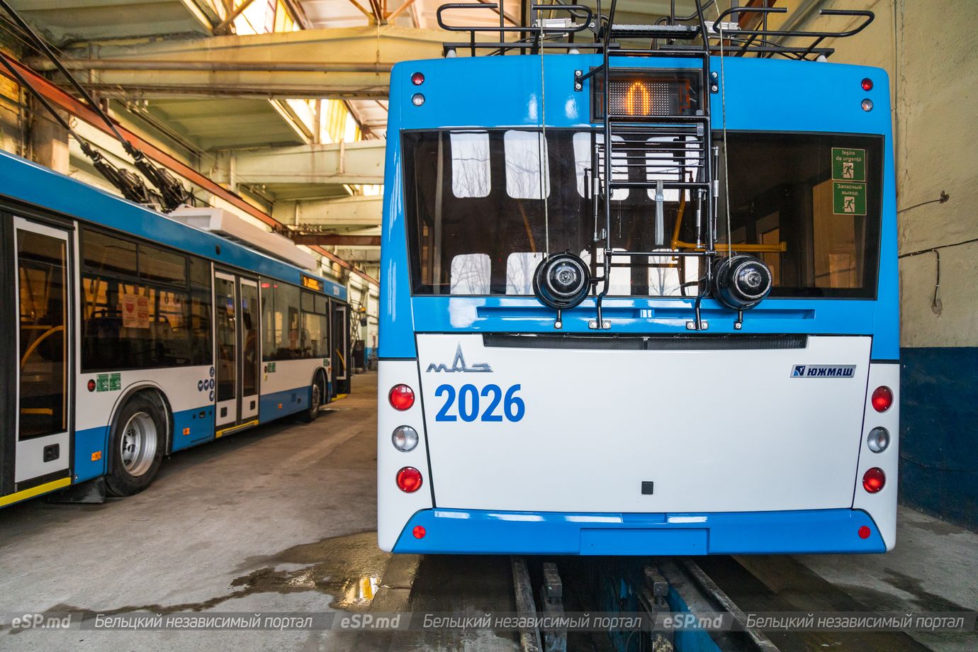 Бельцы, Дніпро Т203 № 2026; Бельцы — Новые троллейбусы Днипро-T203 2021 год
