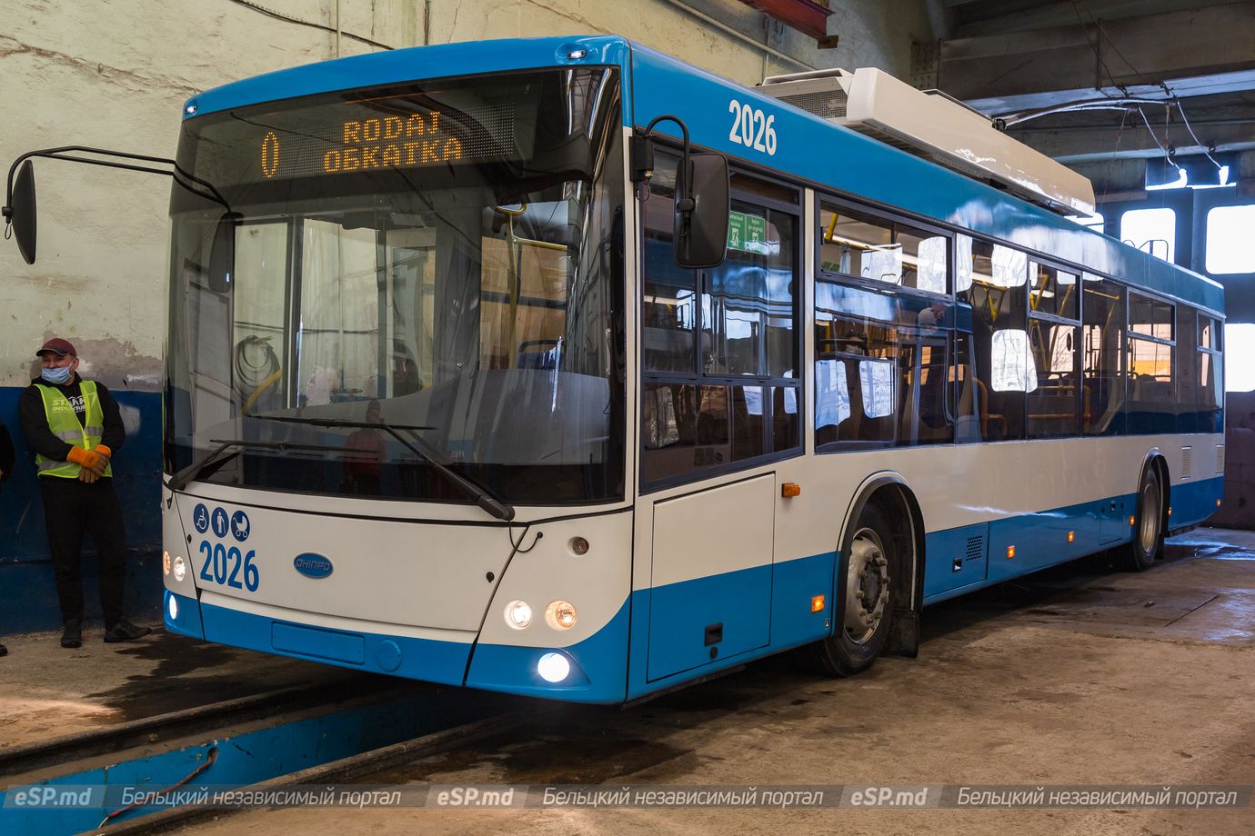 Bălți, Dnipro T203 № 2026; Bălți — New Dnipro-T203 trolleybuses 2021