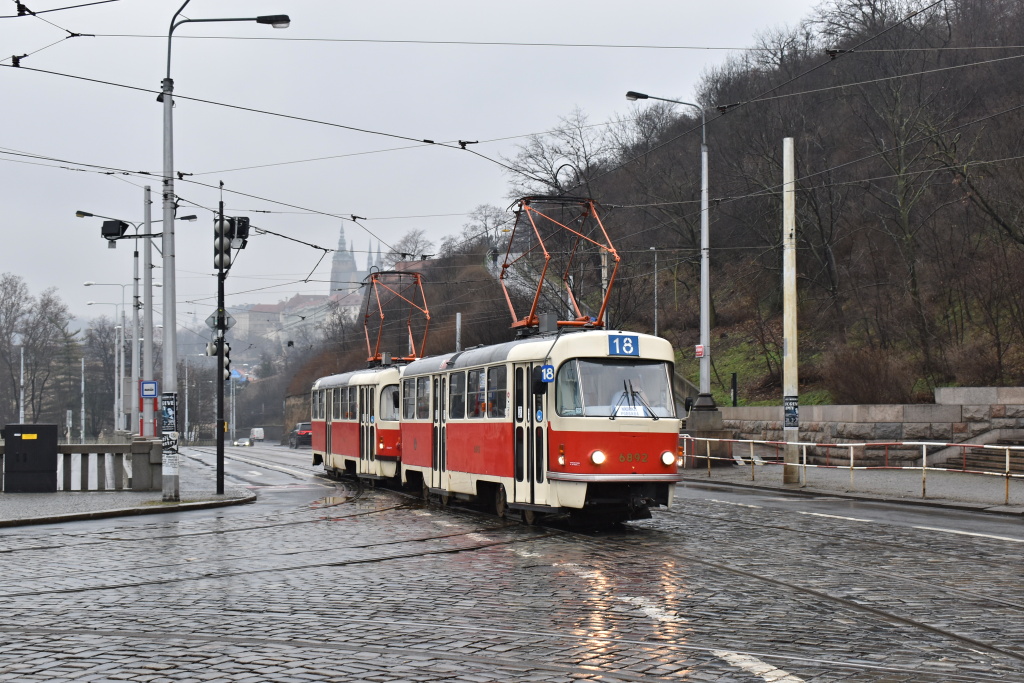Прага, Tatra T3 № 6892
