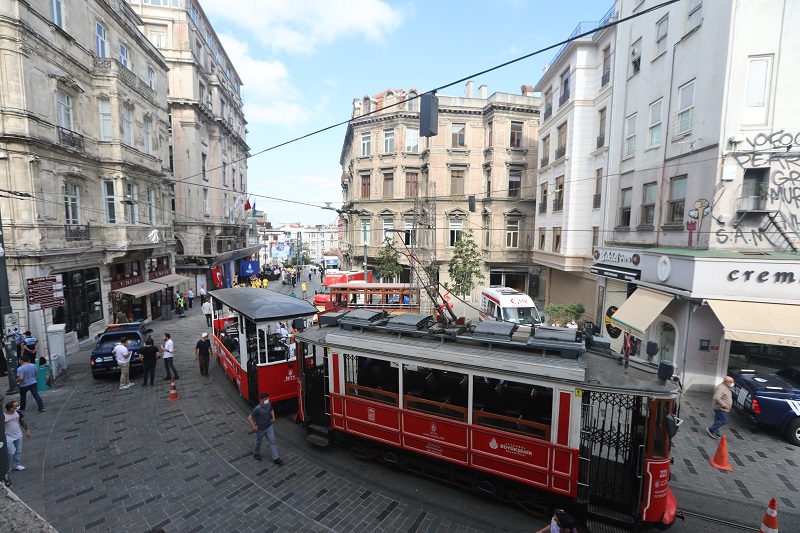 Стамбул, Двухосный моторный Franco-Belge № 223; Стамбул — Линия ностальгического трамвая T2 (Taksim — Tünel) — Разные фотографии; Стамбул — Празднование 149-летия İETT 7 августа 2020 г.