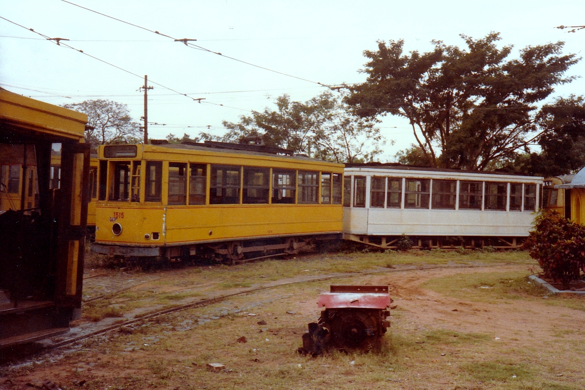 Asunción, T. B. Standard motor car # 1515; Asunción, T. B. Standard trailer car # 603