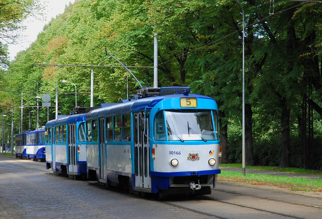 Riga, Tatra T3A nr. 30166