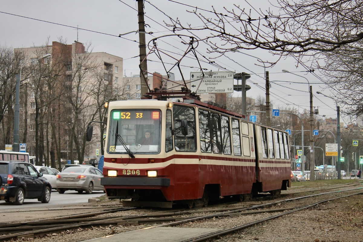 Санкт-Петербург, ЛВС-86К № 8206