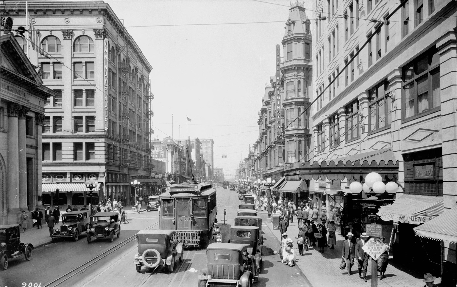 Лос-Анджелес, Интерурбан St. Louis моторный № 716; Лос-Анджелес — Старые фотографии