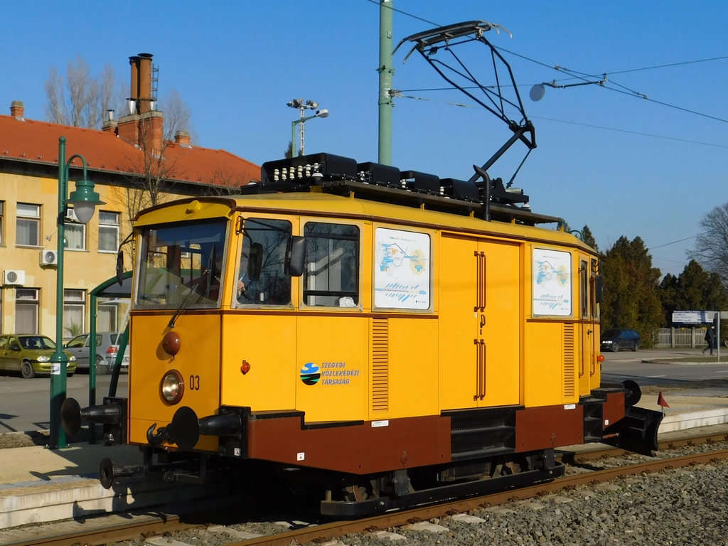 Szeged, Electric locomotive № 03