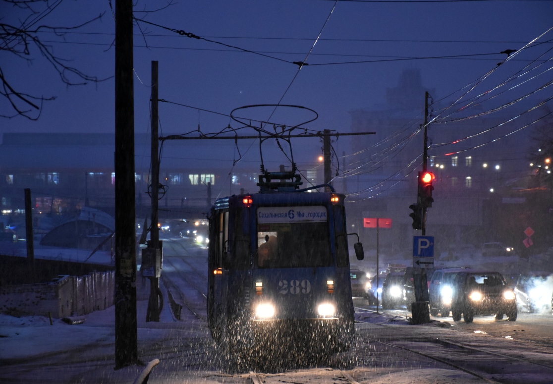 Vladivostok, 71-605A № 289; Vladivostok — Snowfalls