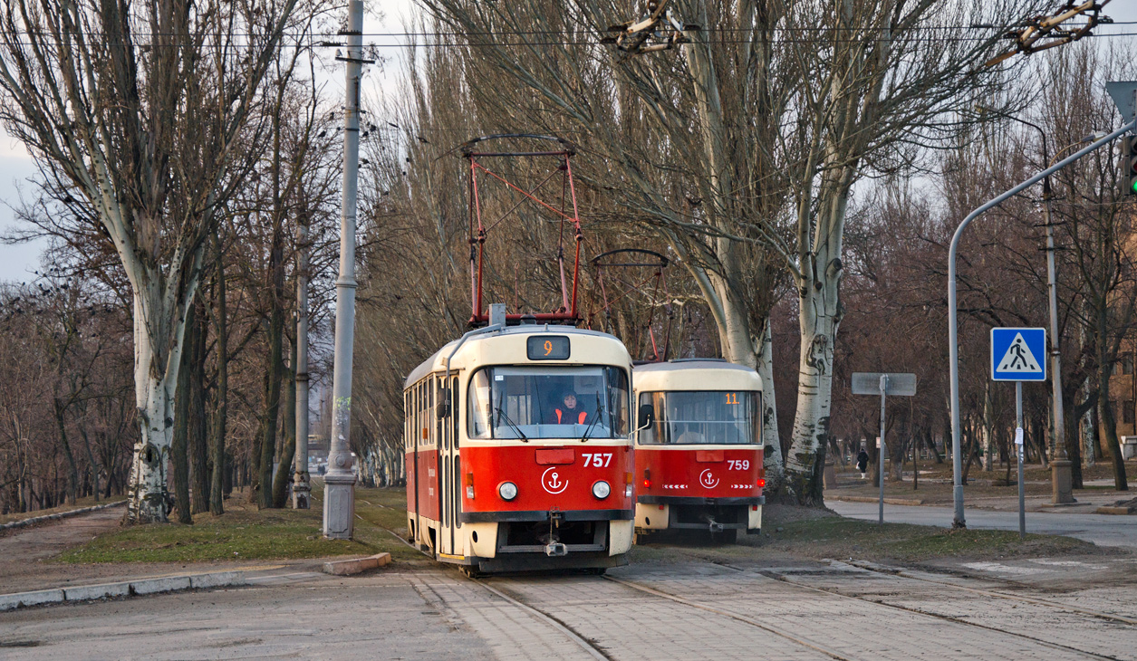 Мариуполь, Tatra T3SUCS № 757