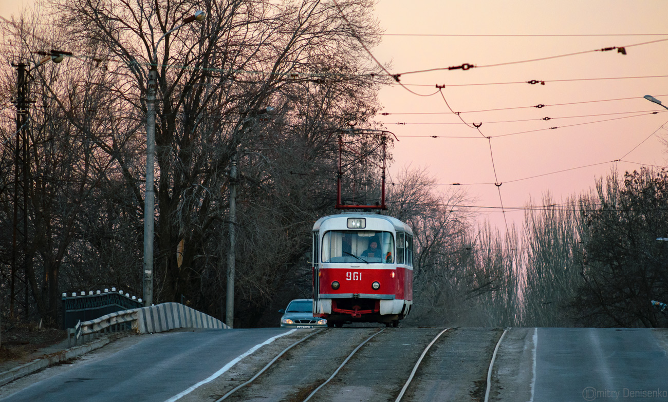 Donetsk, Tatra T3SU N°. 961 (3961)
