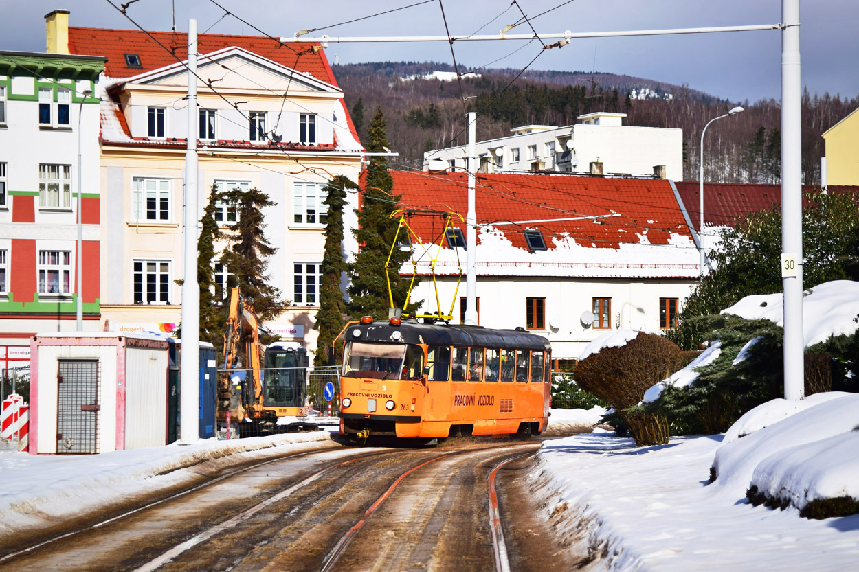 Мост и Литвинов, Tatra T3SUCS № 263