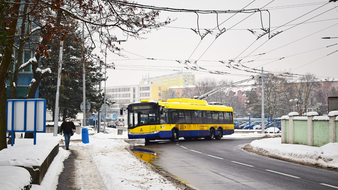 Теплице, Škoda 28Tr Solaris III № 218