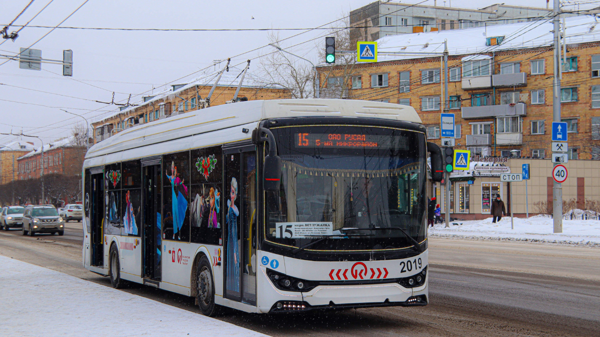 Красноярск, Тролза-5265.02 «Мегаполис» № 2019