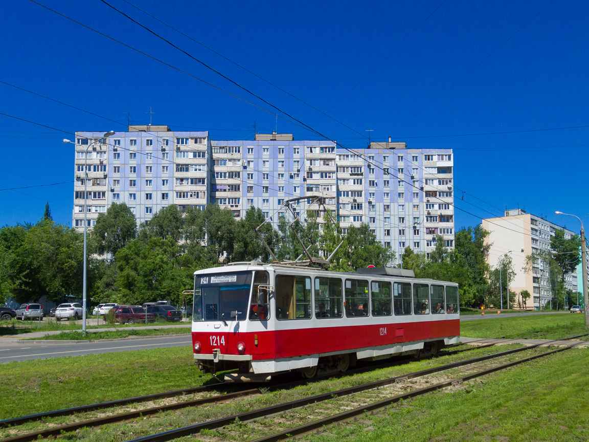 Самара, Tatra T6B5SU № 1214