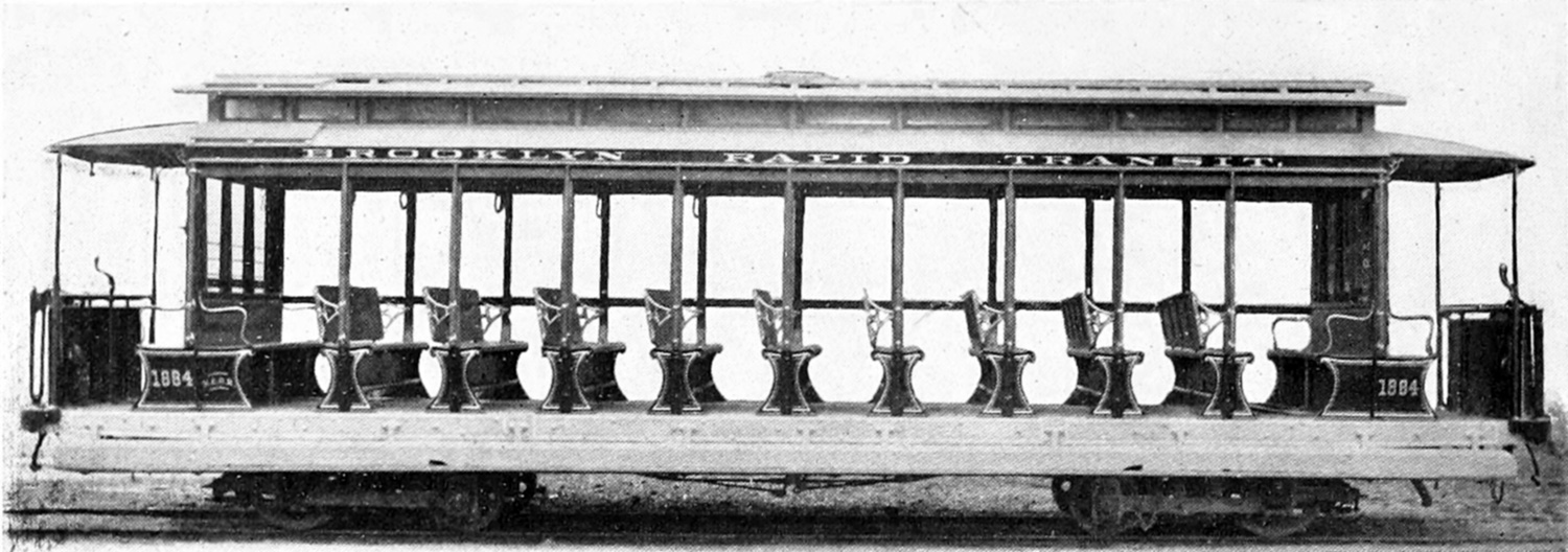 New York City, Briggs 4-axle motor car № 1884