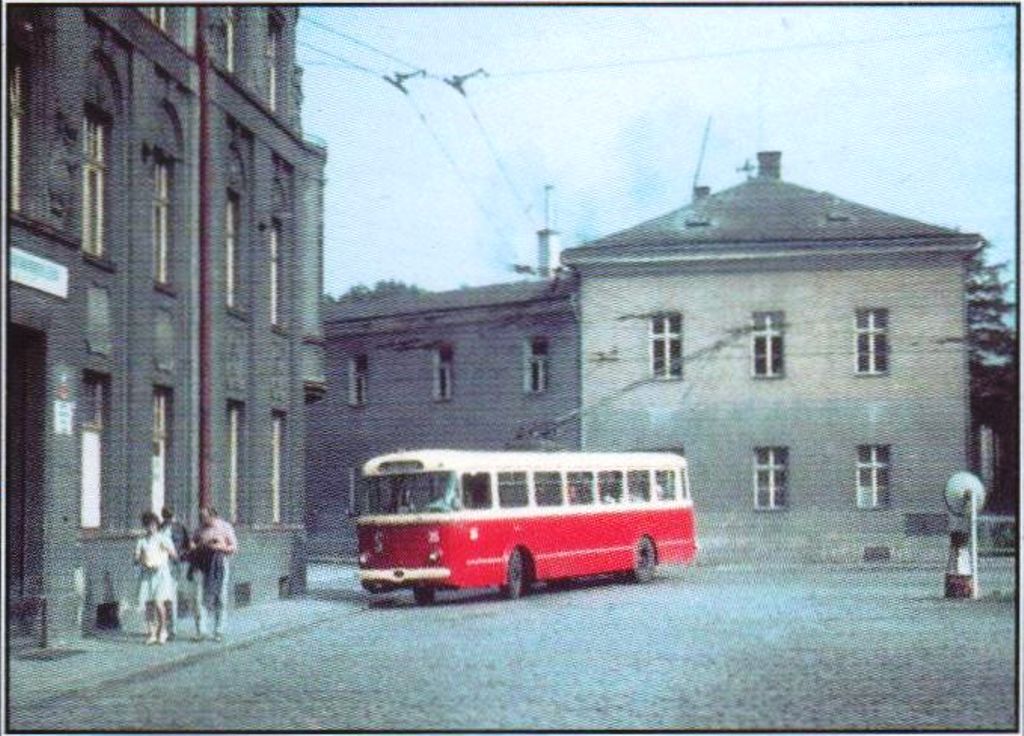 Дечин, Škoda 9Tr4 № 25; Дечин — Старые фотографии