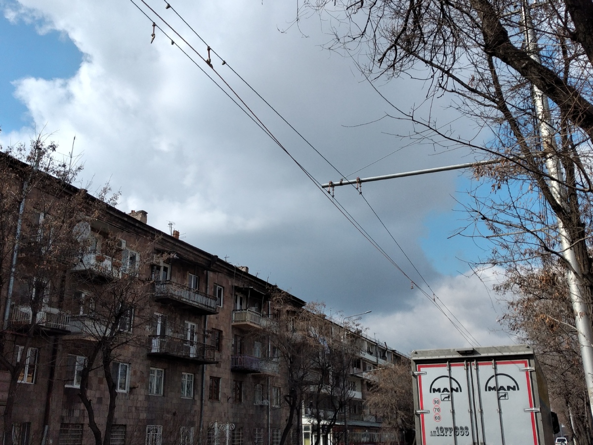Ереван — Разные фотографии; Ереван — Строительство троллейбусных линий