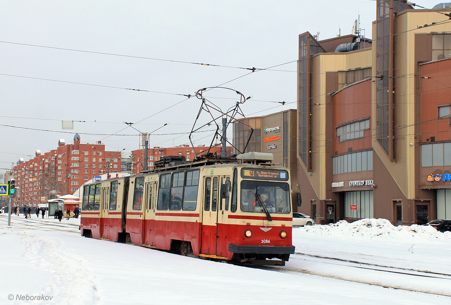 Санкт-Петербург, ЛВС-86К № 3086