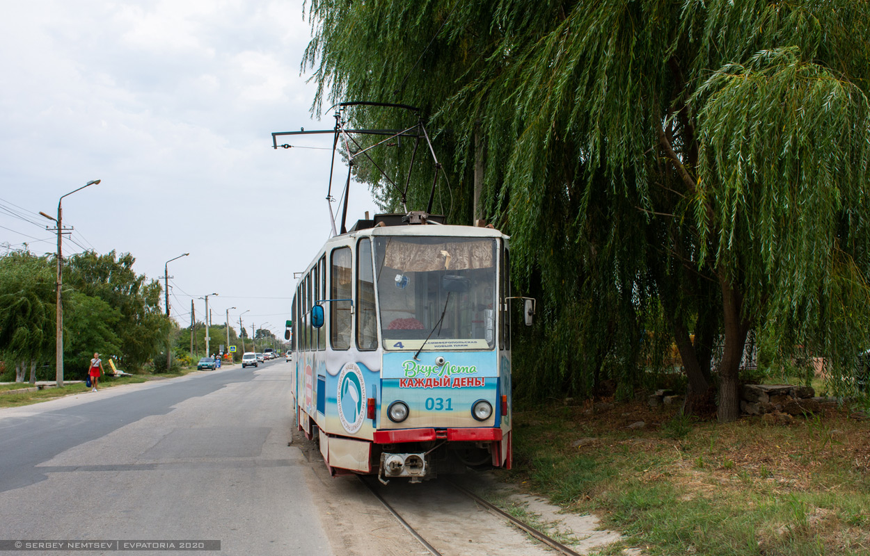 Евпатория, Tatra KT4SU № 031