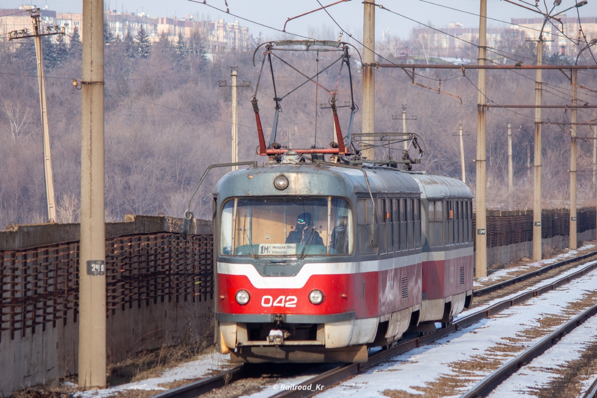 Кривой Рог, Tatra T3SU № 042