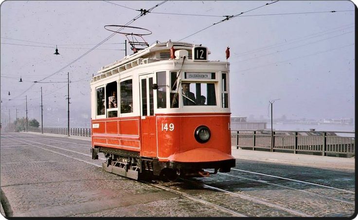 Istanbul, Franco-Belge 2-axle motor car № 149; Istanbul — Historical photos — Tram on Asian side of the city (1928-1966)