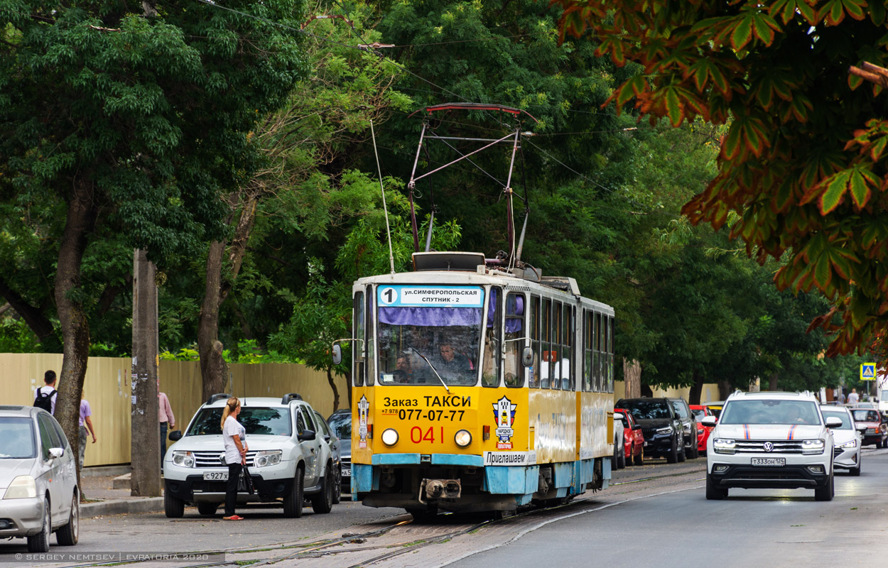 Jevpatorija, Tatra KT4SU — 041