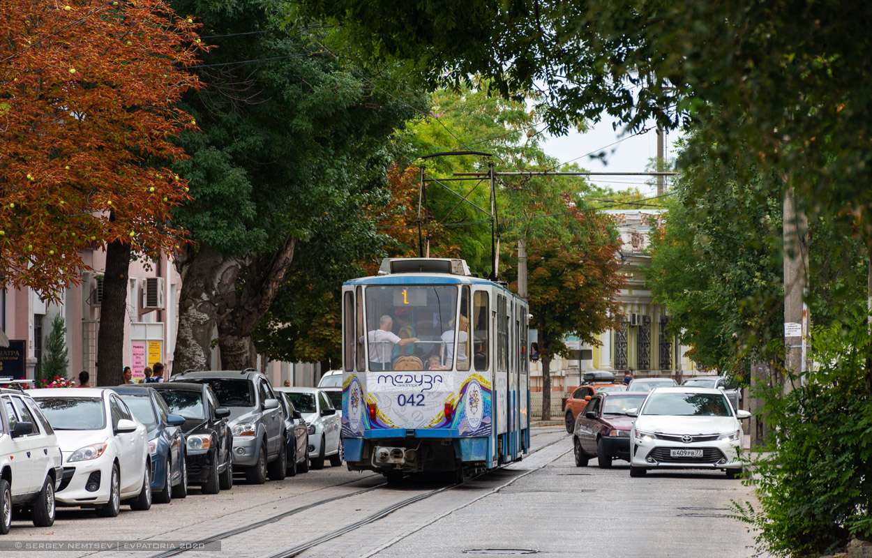 Евпатория, Tatra KT4SU № 042