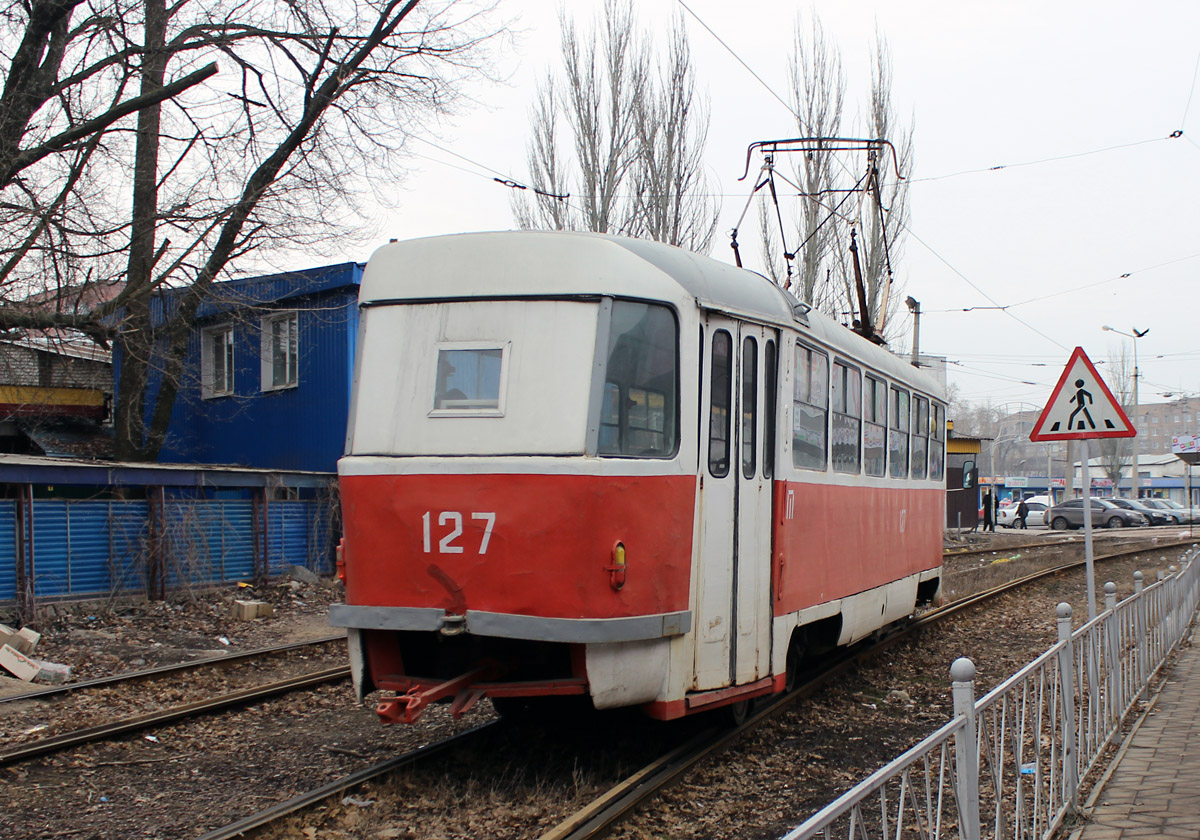 Донецк, Tatra T3SU (двухдверная) № 127 (4127)