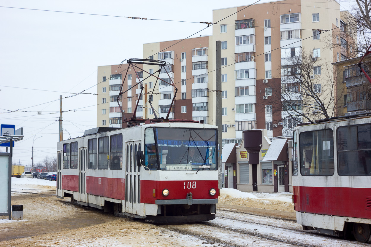 Lipetsk, Tatra T6B5SU Nr 108