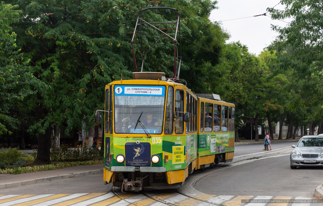 Евпатория, Tatra KT4SU № 035