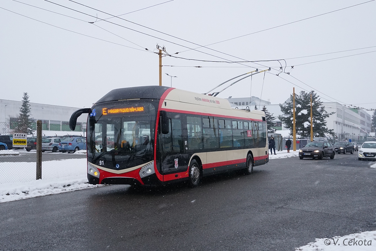 Йиглава, Škoda 32Tr SOR № 91