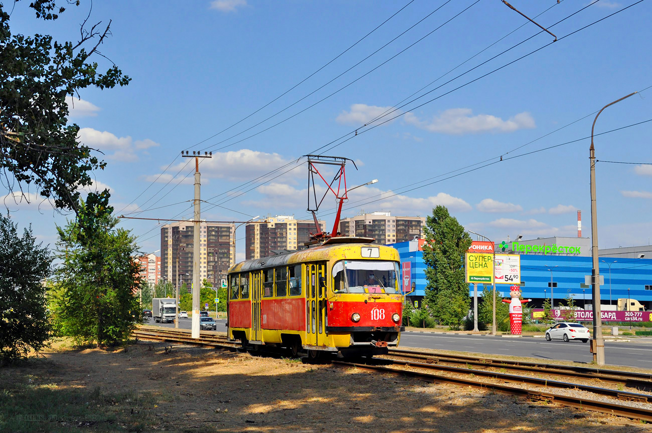 Volzhsky, Tatra T3SU # 108