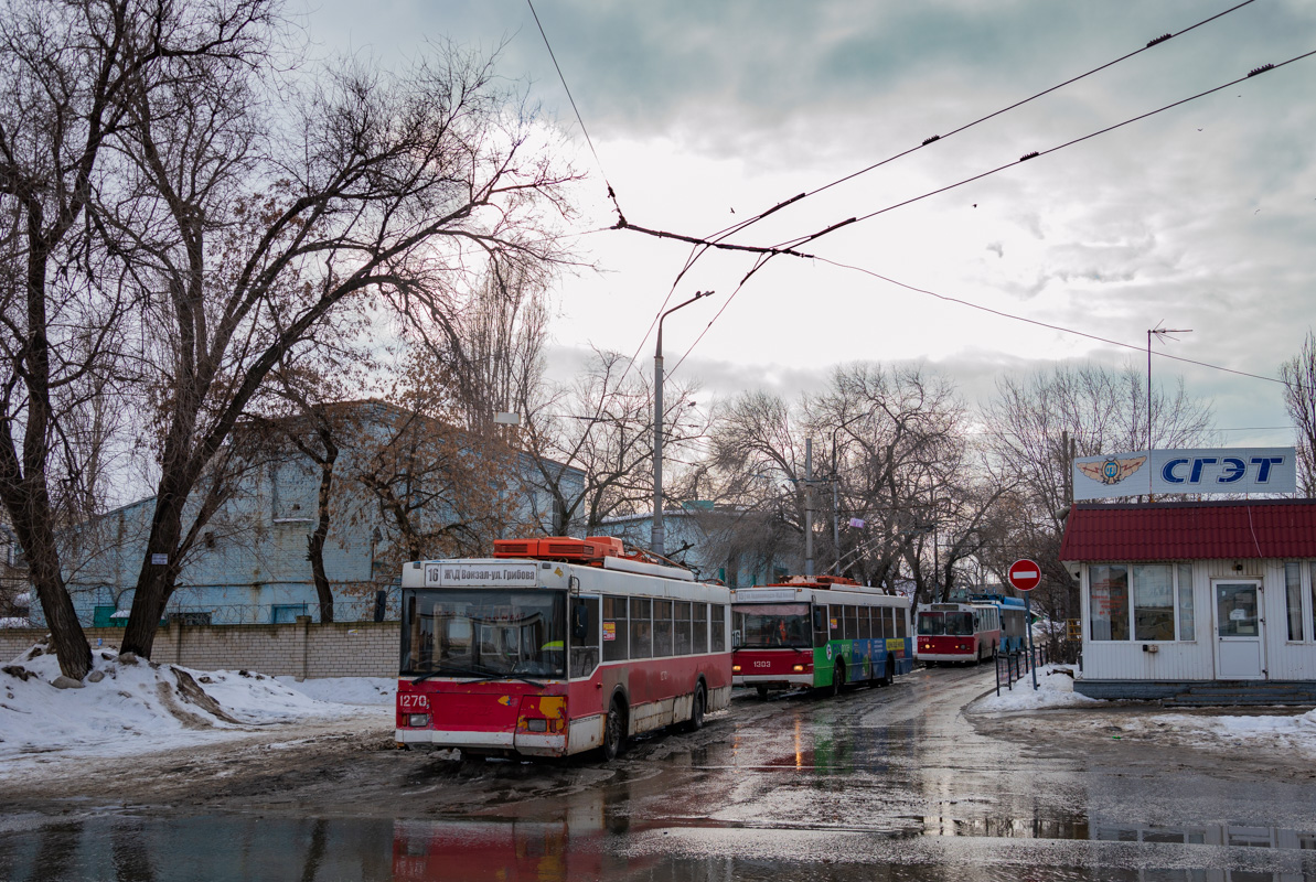 Саратов, Тролза-5275.05 «Оптима» № 1270; Саратов — Конечные станции и разворотные кольца